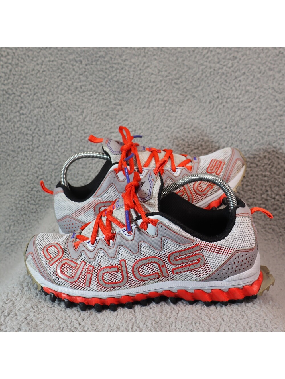 Adidas Vigor 6 TR grey & red trail running Men shoes sz 9